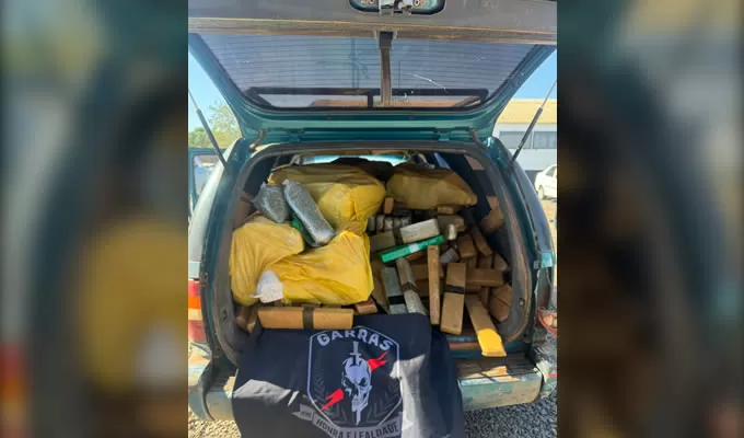 Polícia Civil prende em flagrante indivíduo que transportava 850 kgs de substância entorpecente análoga à maconha em Campo Grande