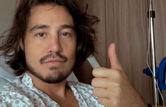 Tiago Iorc ressurge após procedimento na coluna: ‘Alívio imenso’