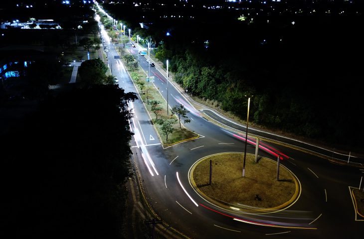 Nova iluminação de LED traz segurança e sustentabilidade ao Parque dos Poderes
