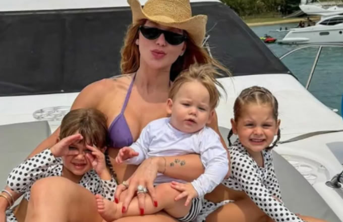 Virginia Fonseca se derrete pelos filhos e ex-sogra reage