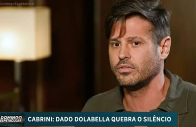 Dado Dolabella admite agressão e declara ‘Fui covarde’
