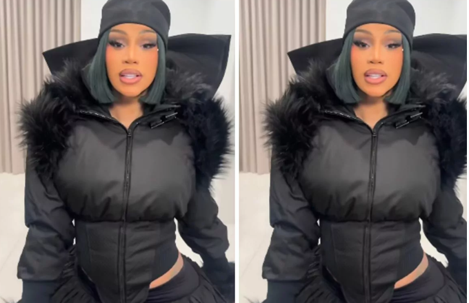 Cardi B anuncia nascimento do filho caçula